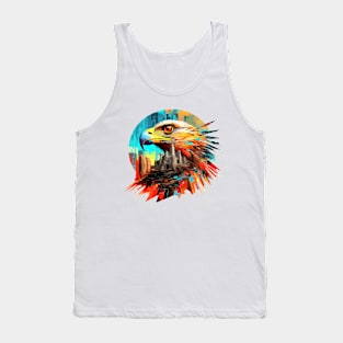 Eagle Bird Animal Freedom World Wildlife Beauty Adventure Tank Top